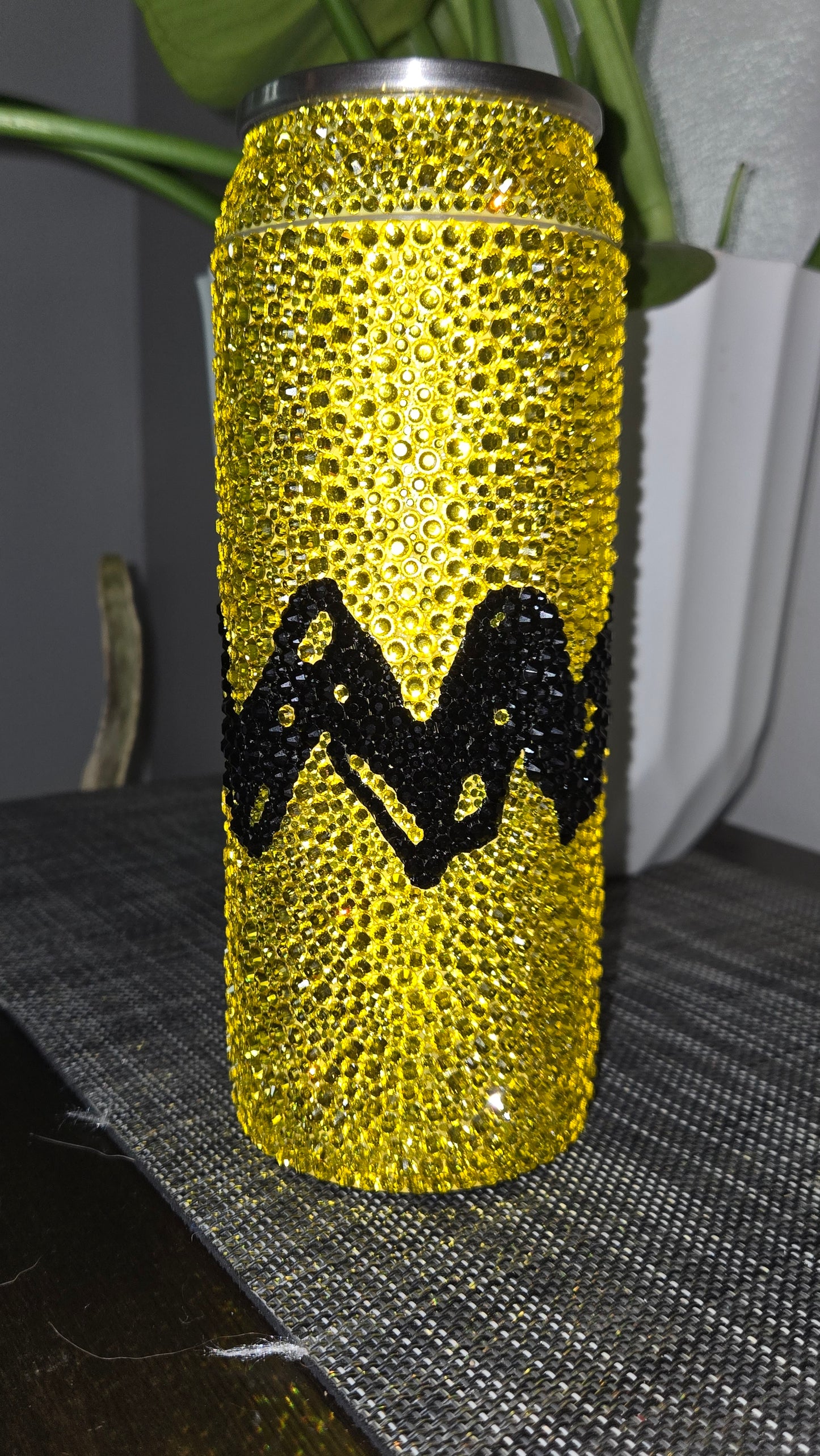 Charlie Brown 16oz Rhinestoned Tumbler