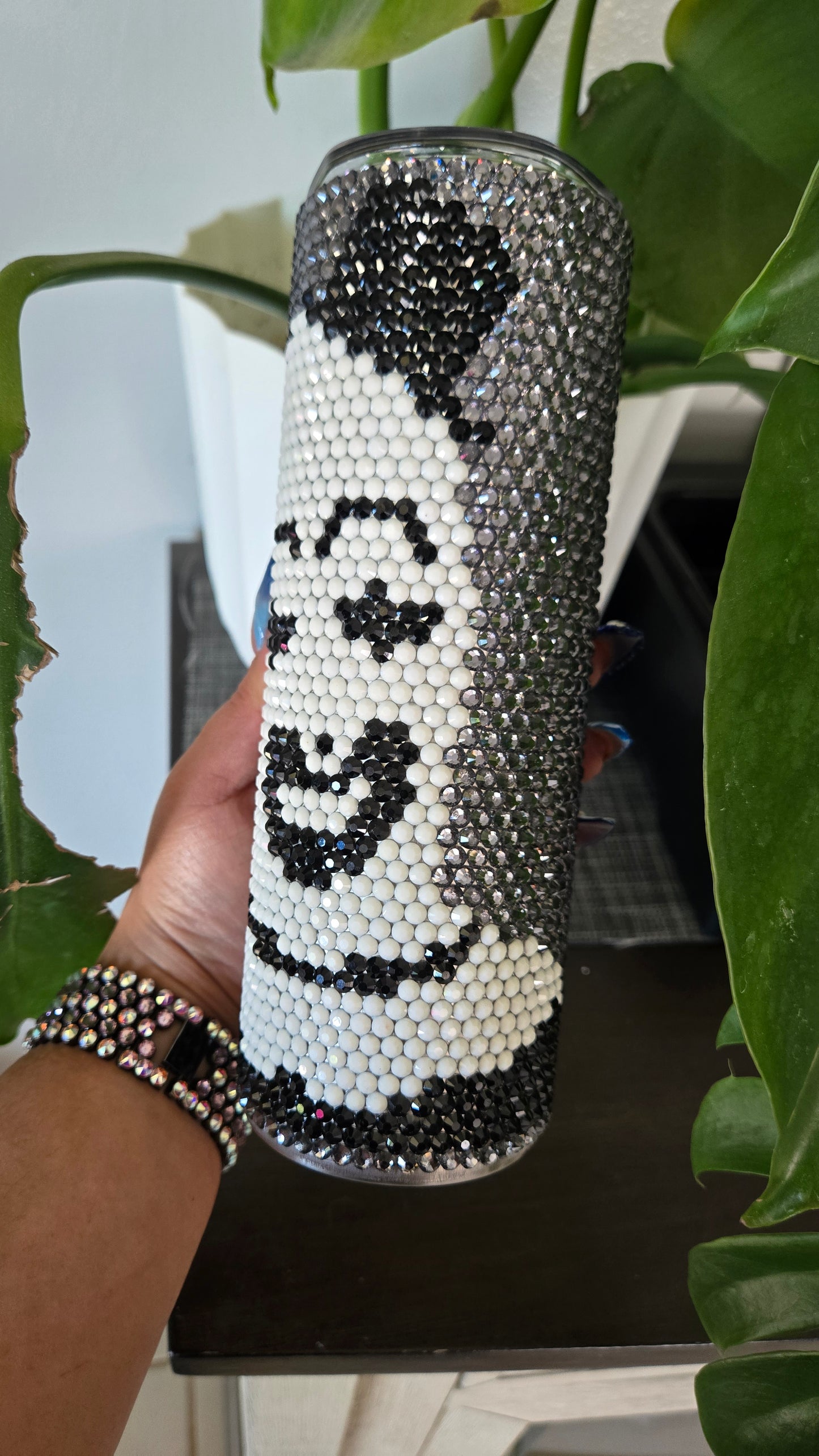 Art The Clown 20oz Rhinestoned Tumbler