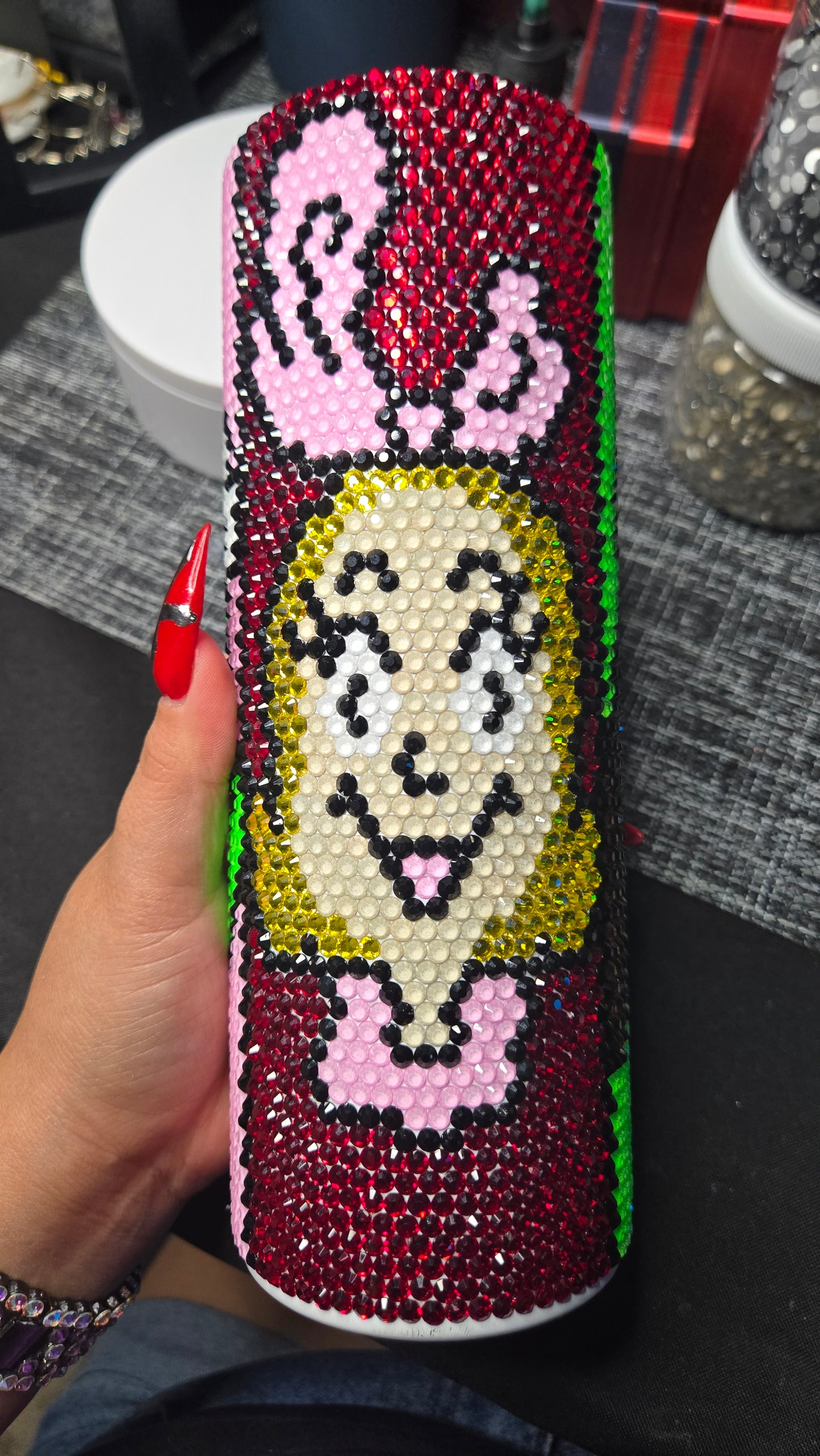 Christmas 20oz Rhinestoned Tumbler