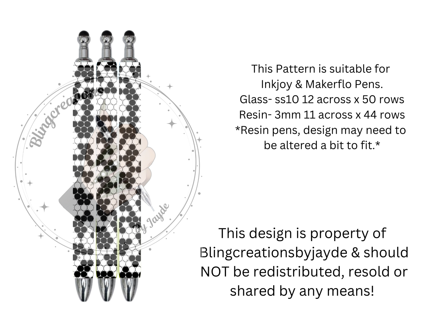 "Composition Notebook" Pen Template