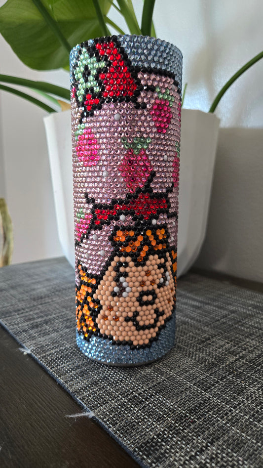 Strawberry Shortcake 20oz Rhinestoned Tumbler