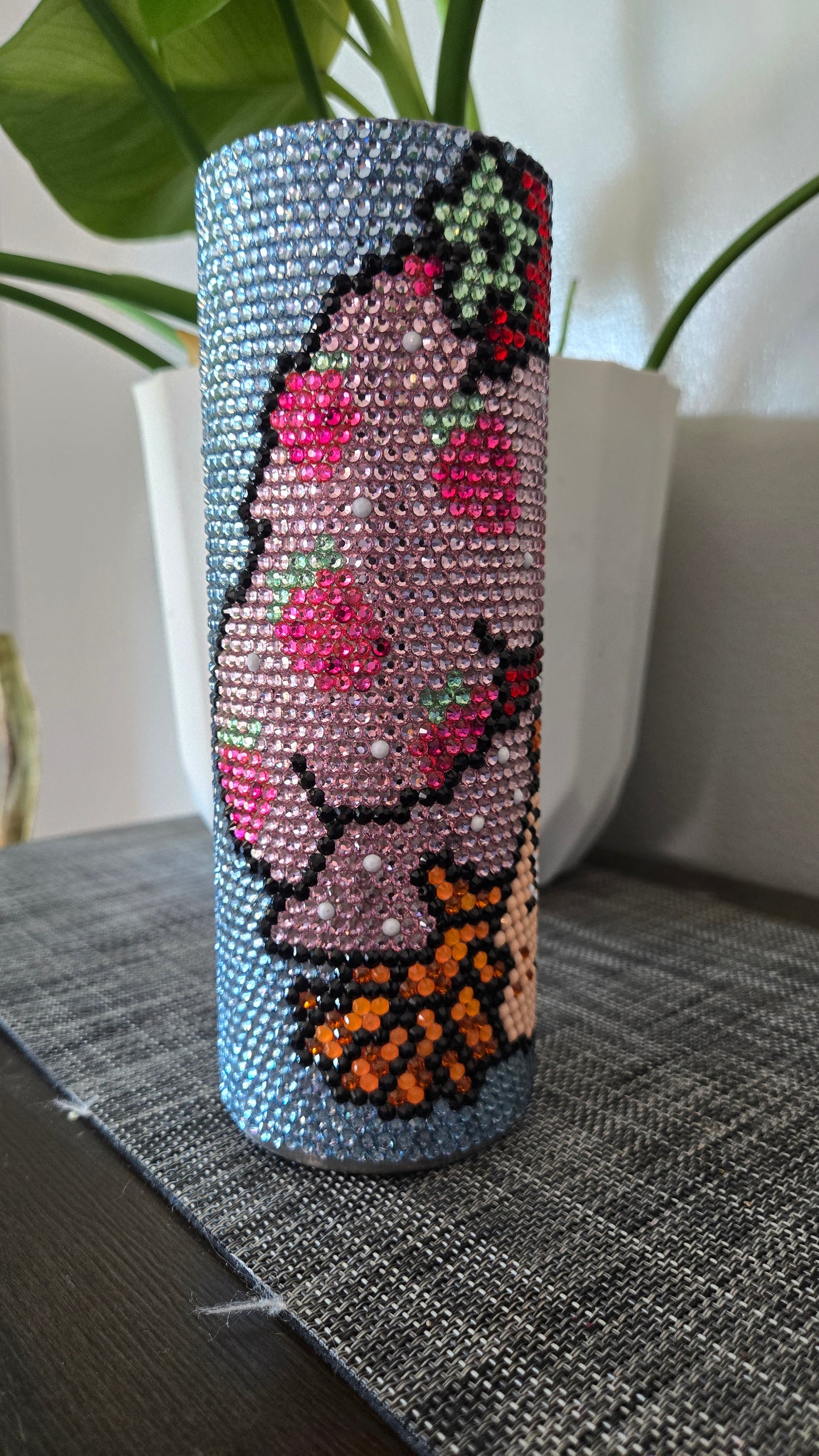 Strawberry Shortcake 20oz Rhinestoned Tumbler