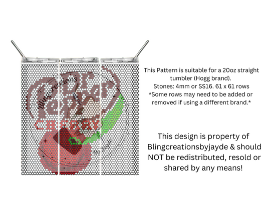 Cherry Dr Pepper Template