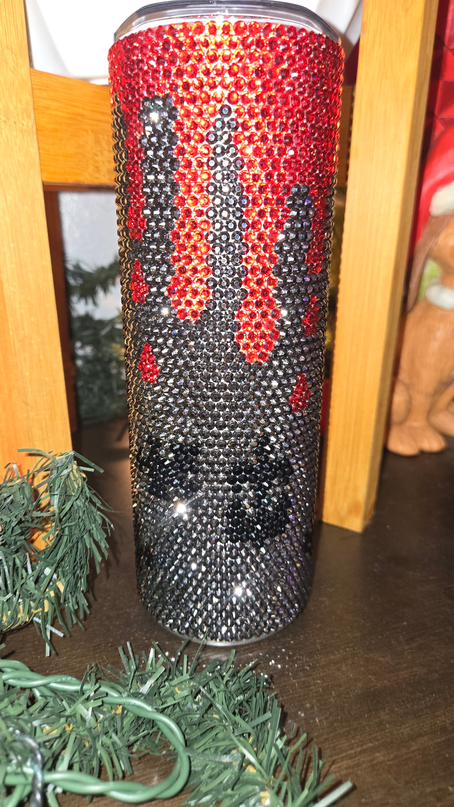 20oz Rhinestoned Jigsaw Tumbler