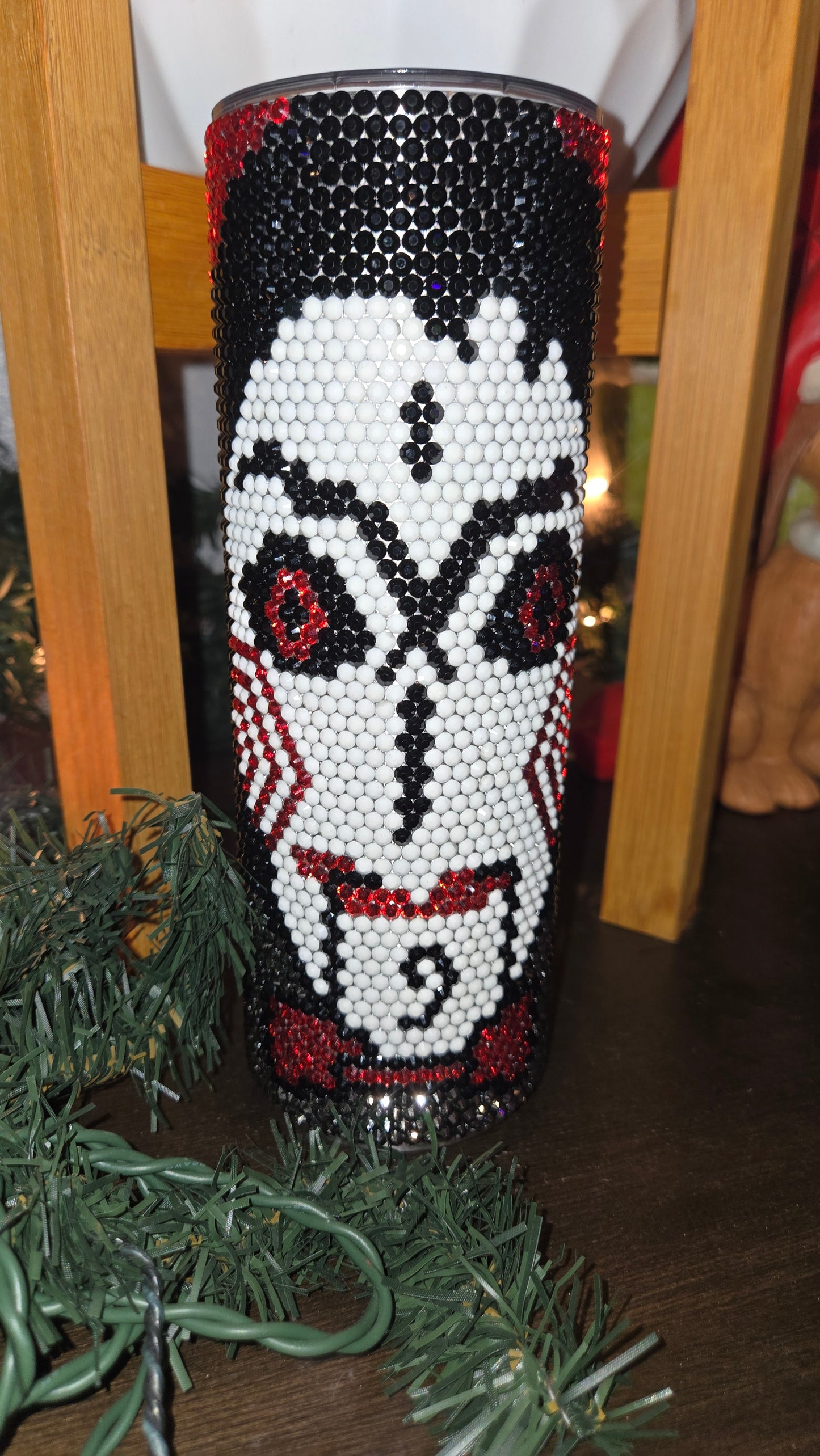 20oz Rhinestoned Jigsaw Tumbler