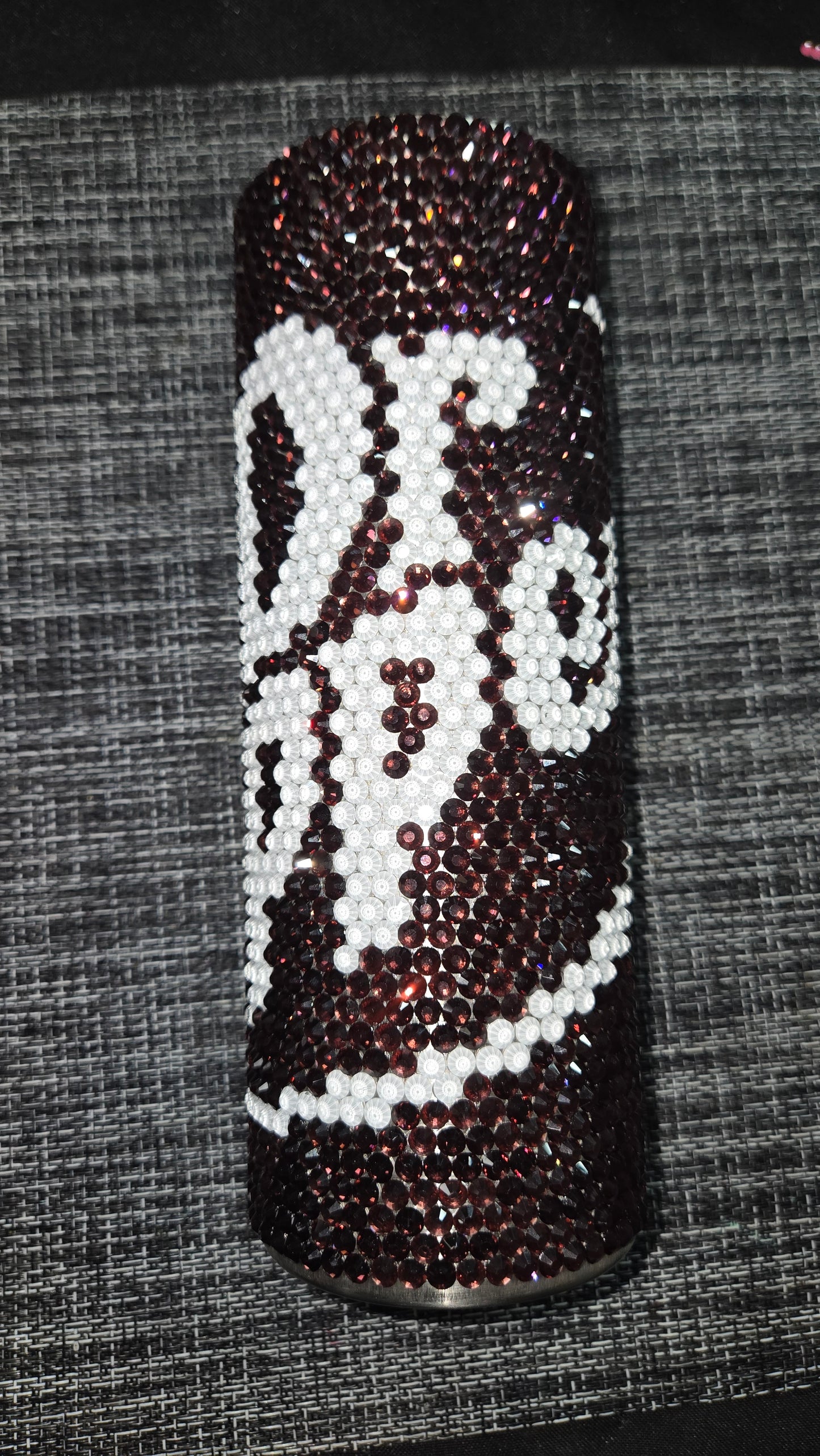 Dr Pepper 20oz Rhinestoned Tumbler
