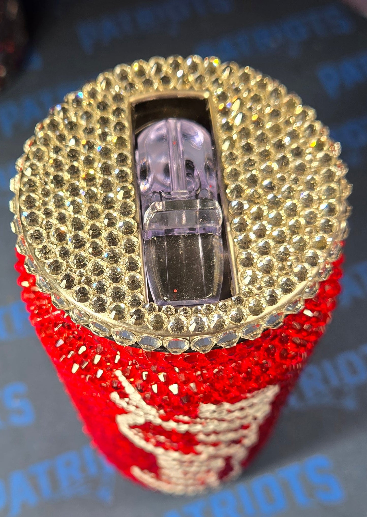 Cola 12oz Rhinestoned Tumbler